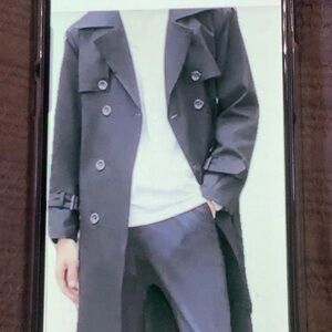 Pantene Black Trench Coat